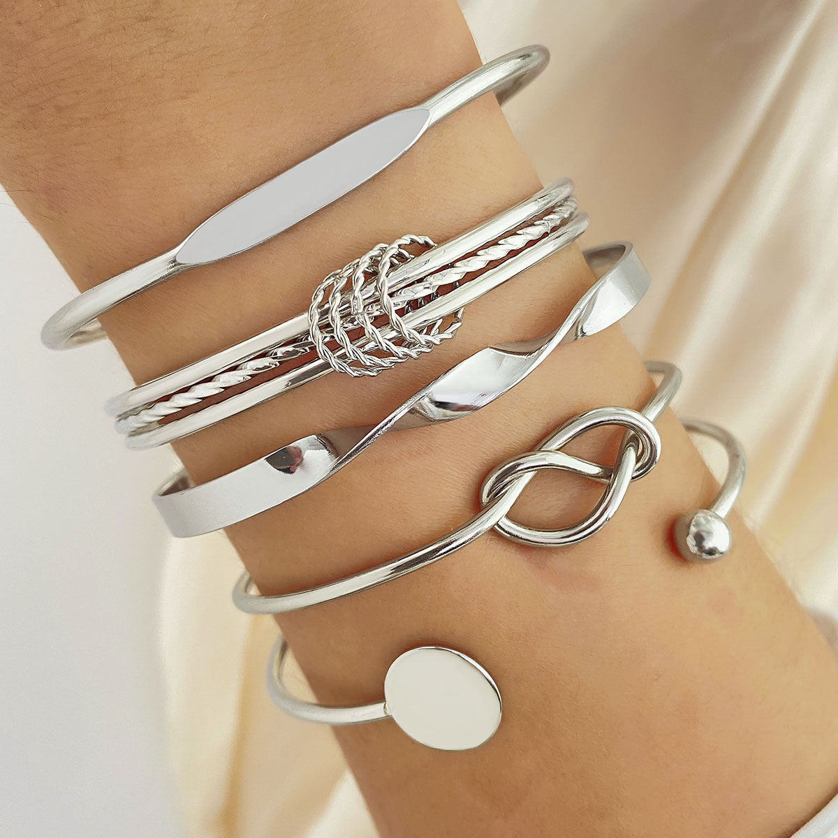 Bracelet Éléganse Noué en or