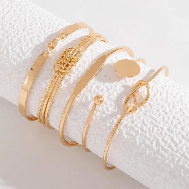 Bracelet Éléganse Noué en or