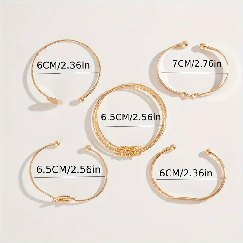 Bracelet Éléganse Noué en or