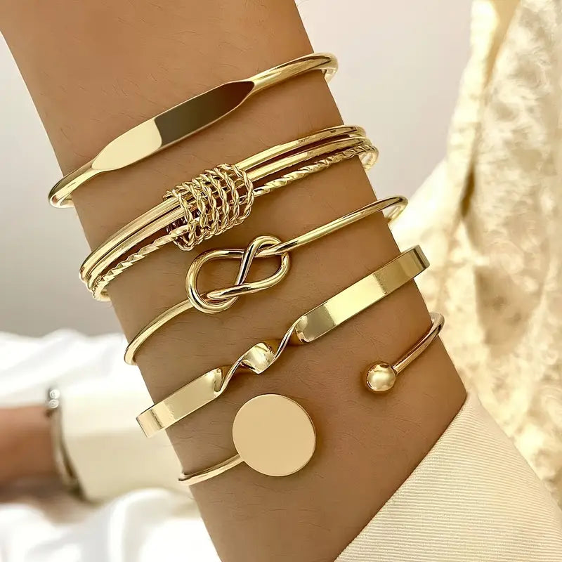 Bracelet Éléganse Noué en or