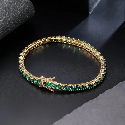 Bracelet Ella avec Émeraude