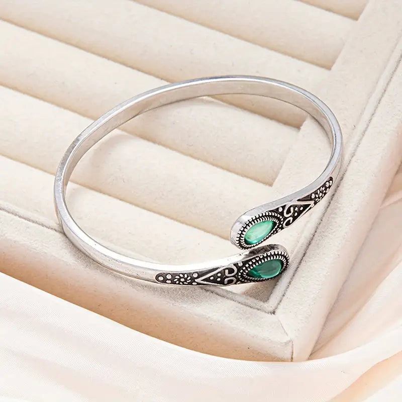 Bracelet Esmeralda Devereux en or blanc