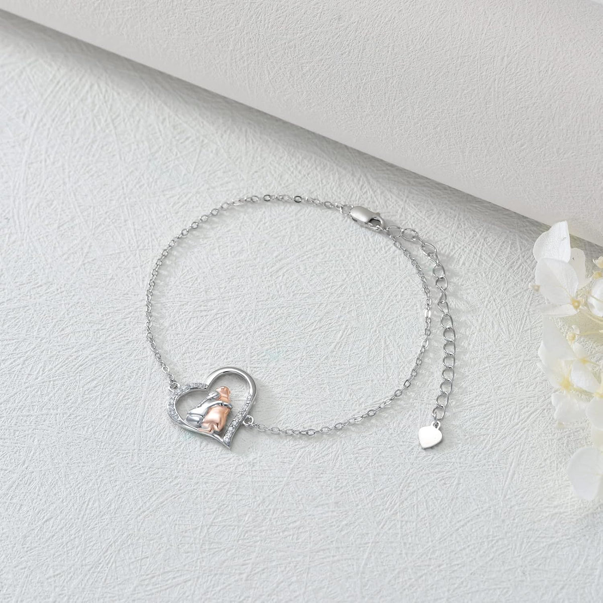 Bracelet étreinte en or