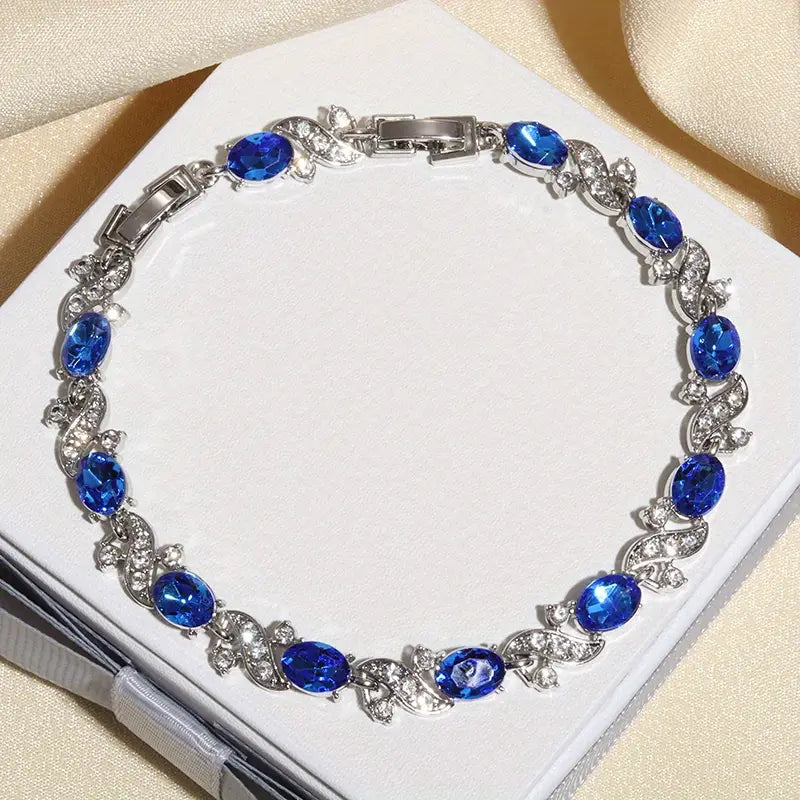 Bracelet Giada Séraphine en or blanc