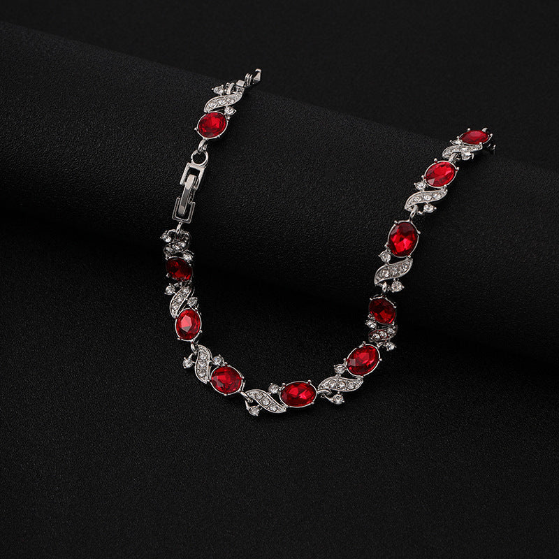 Bracelet Giada Valrouge en or blanc
