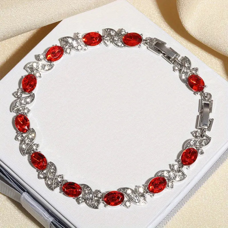 Bracelet Giada Valrouge en or blanc