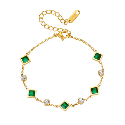 Bracelet Karolina avec Émeraude