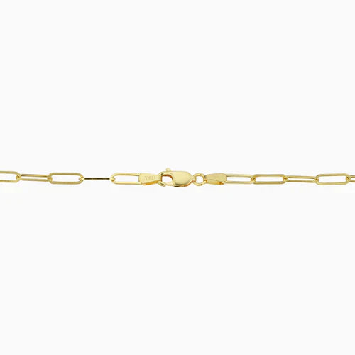 Bracelet maillon de Venise en or blanc