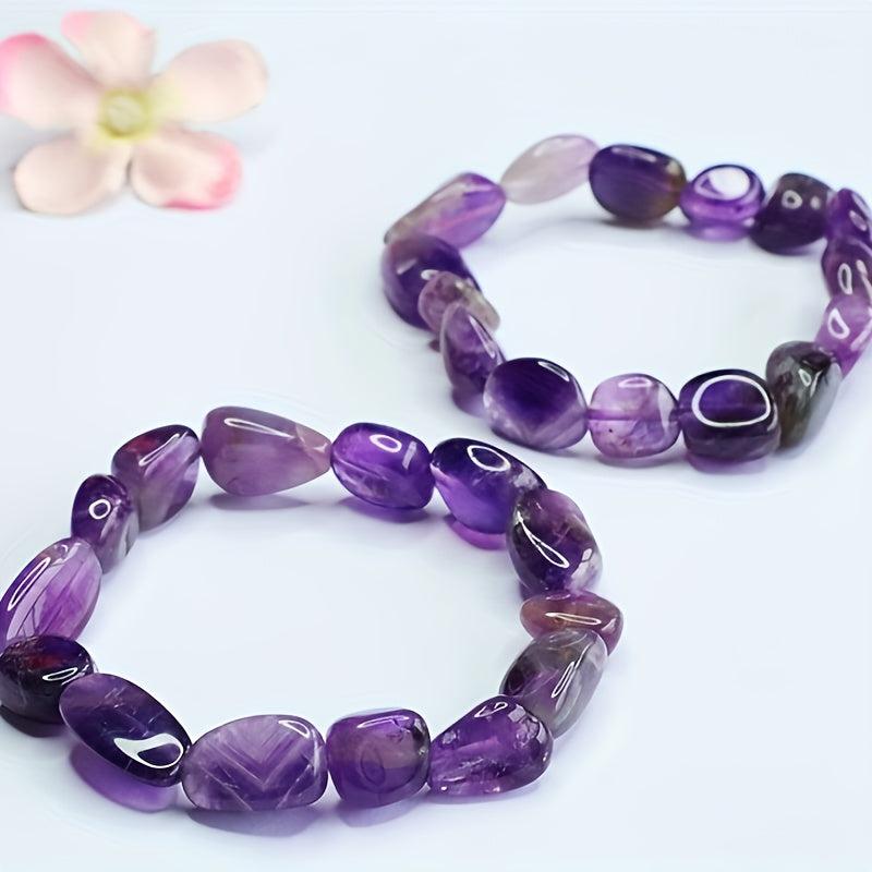 Bracelet Marléna avec améthyste en or