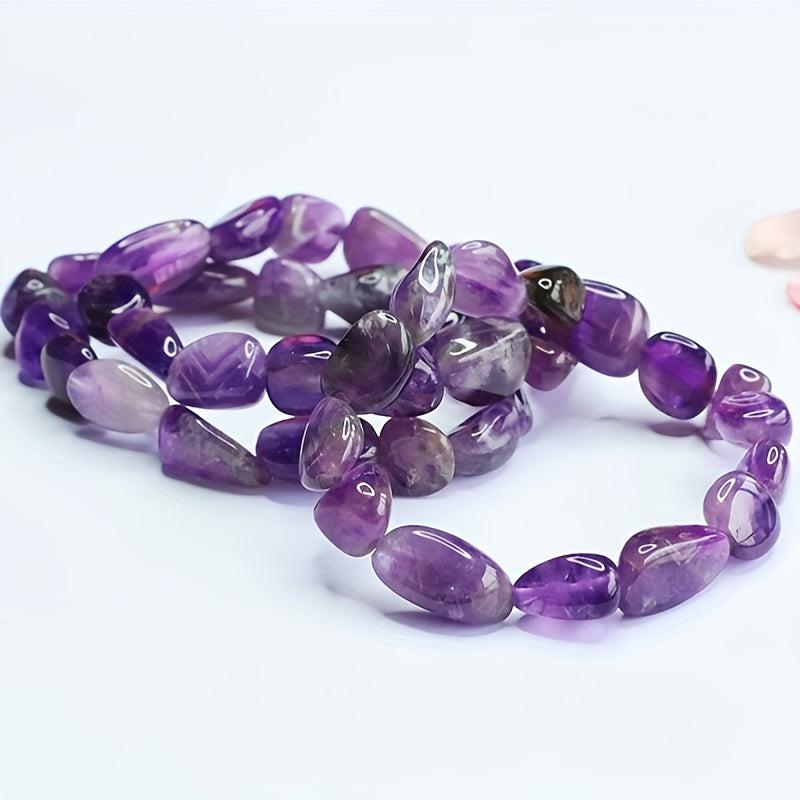 Bracelet Marléna avec améthyste en or