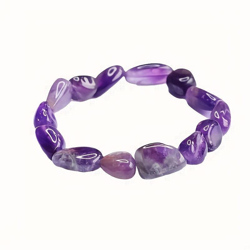 Bracelet Marléna avec améthyste en or