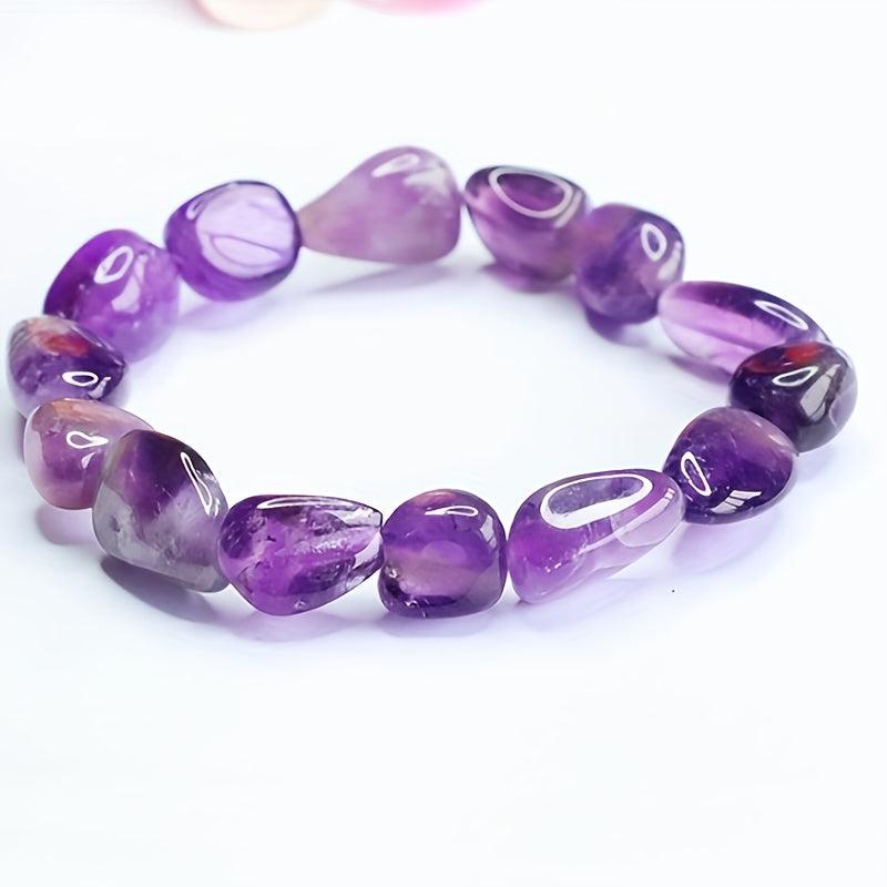 Bracelet Marléna avec améthyste en or