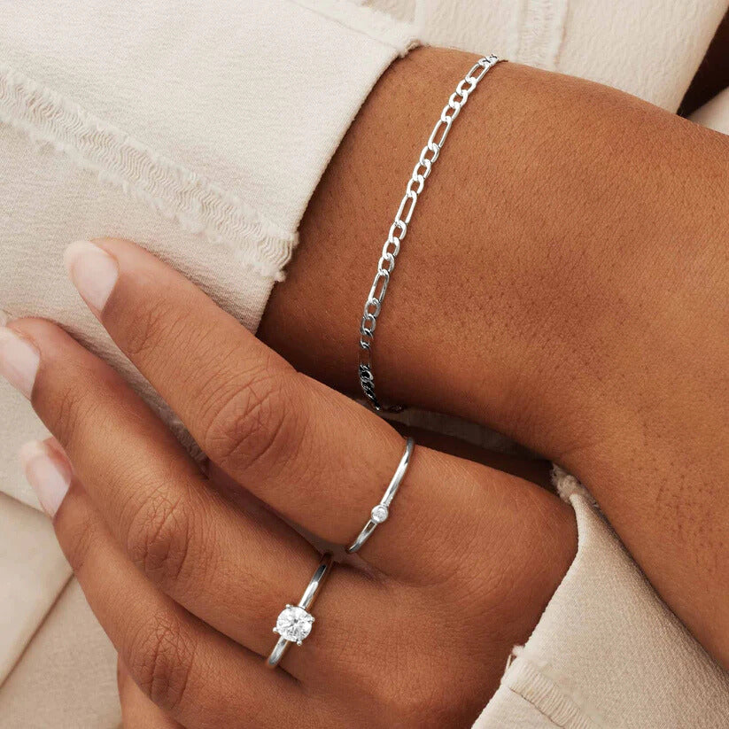 Bracelet Neris Alaine en or blanc