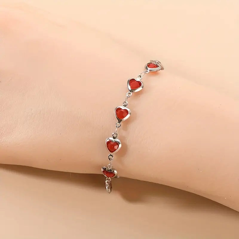 Bracelet Ophélie Grenatelle en or blanc