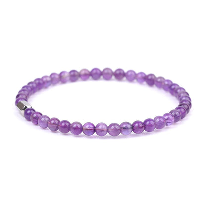 Bracelet « Sandales » avec Améthyste