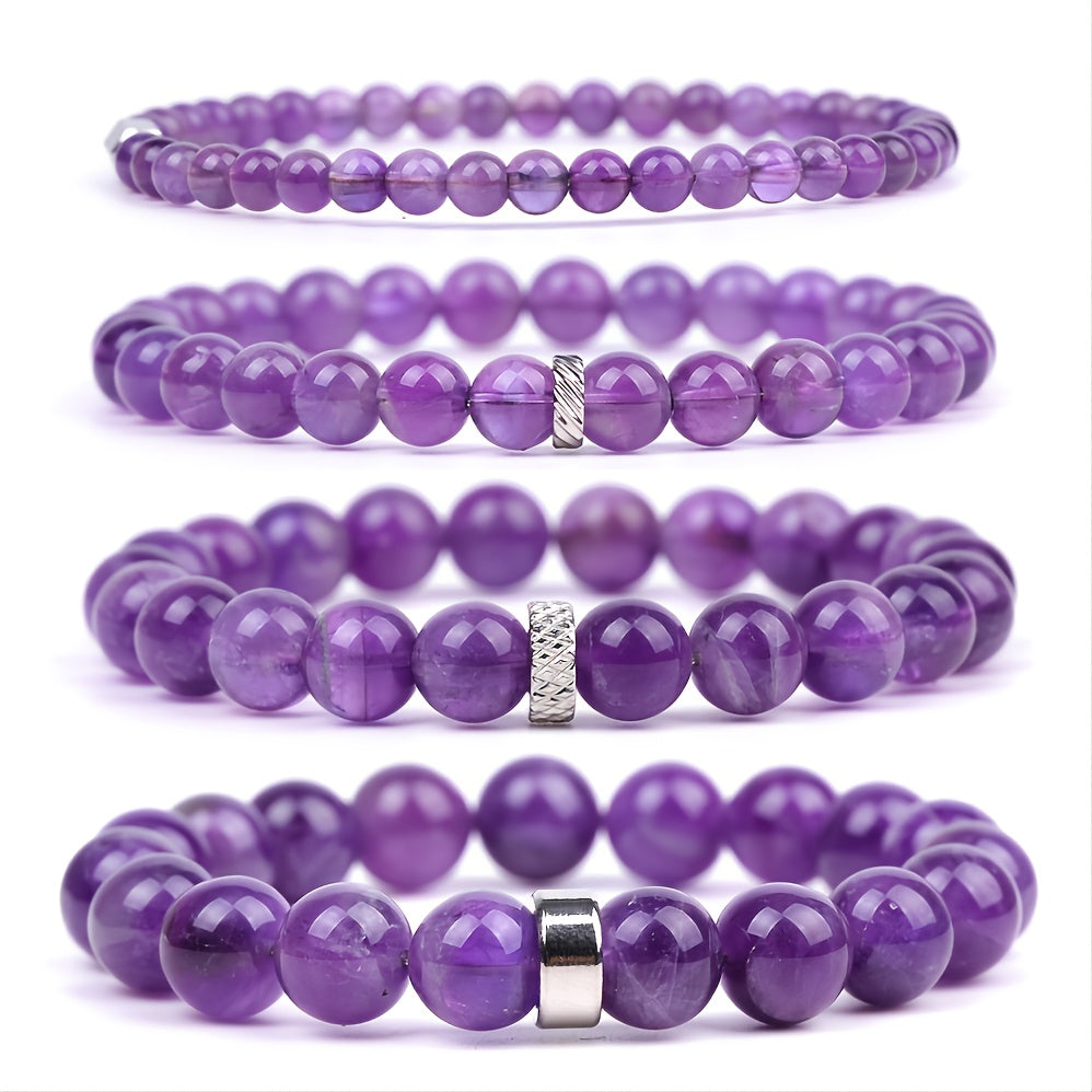 Bracelet « Sandales » avec améthyste en or