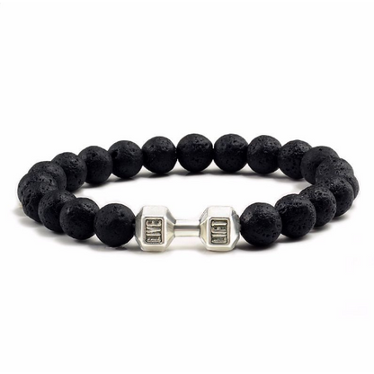 Bracelet d'aromathérapie avec pierres de lave