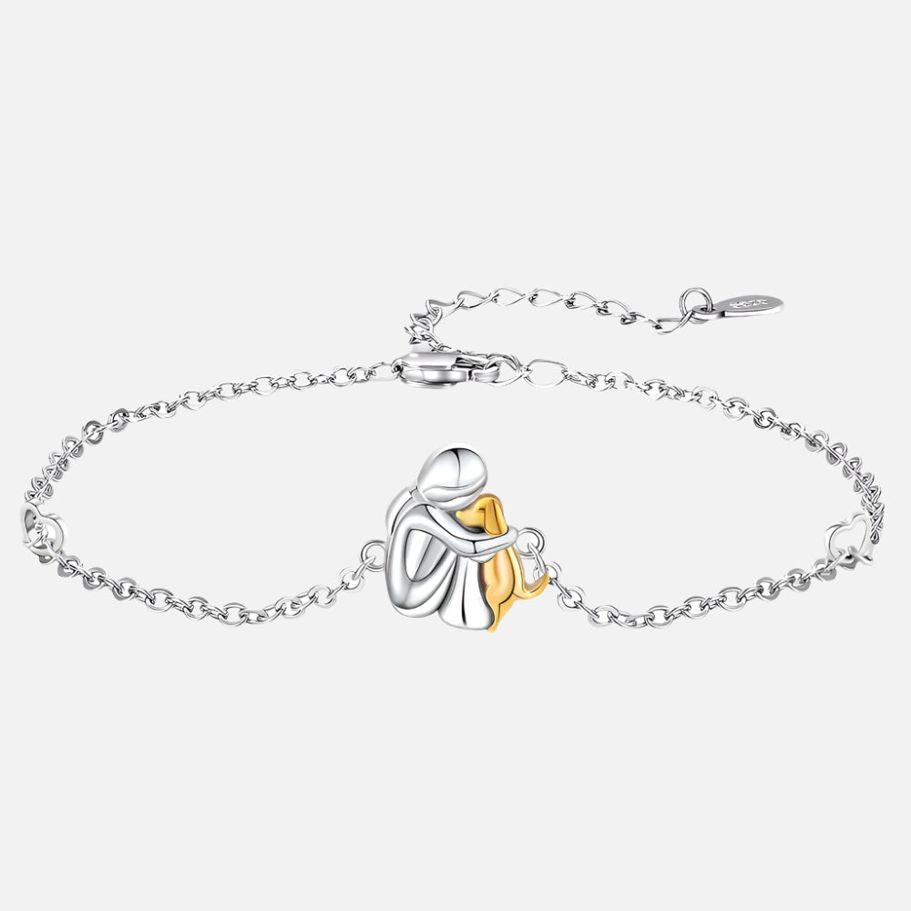 Bracelet de bonheur ajustable, simple et magique en or