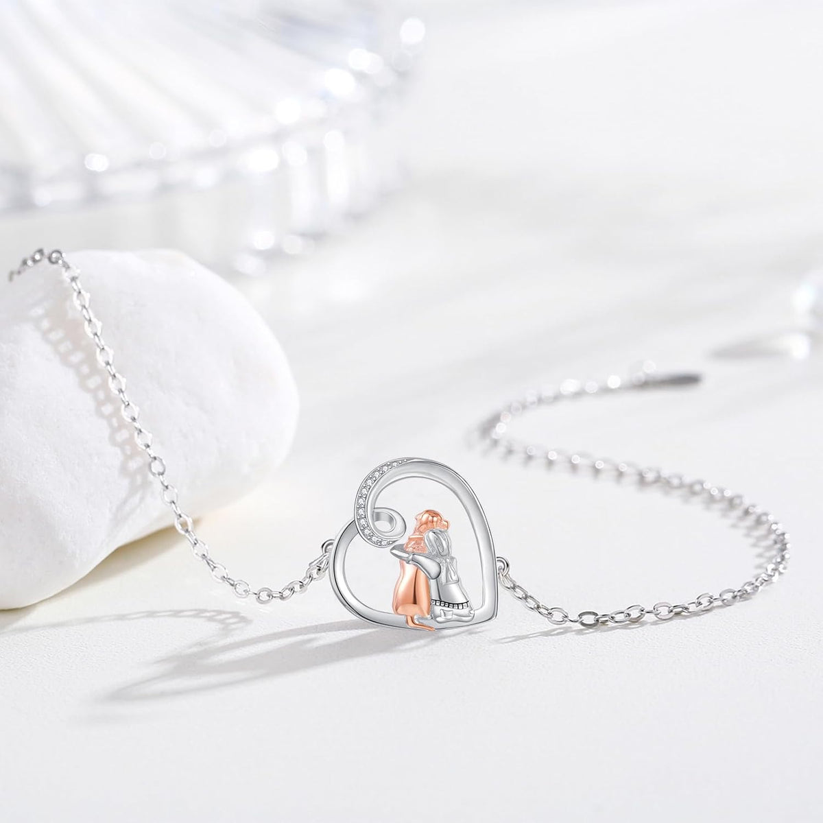 Bracelet de bonheur ajustable, simple et magique en or