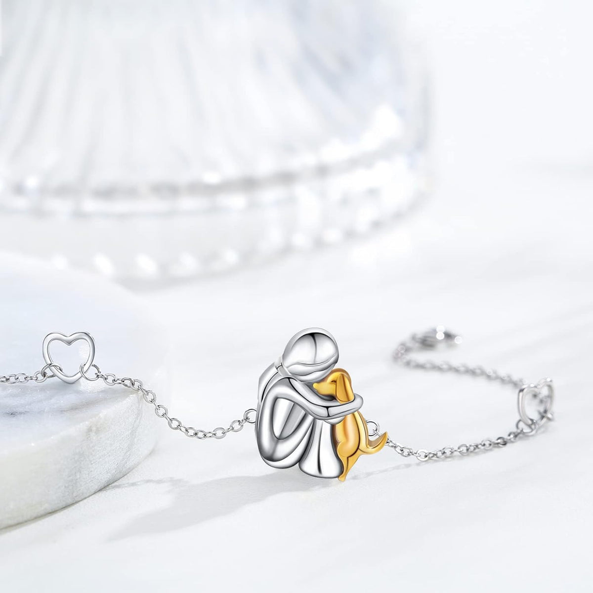 Bracelet de bonheur ajustable, simple et magique en or