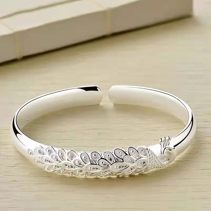 Bracelet de sommeil ajustable en or blanc