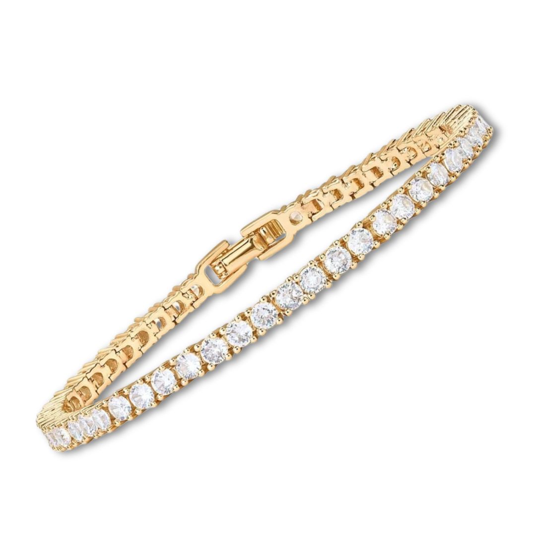 Bracelet de tennis en or