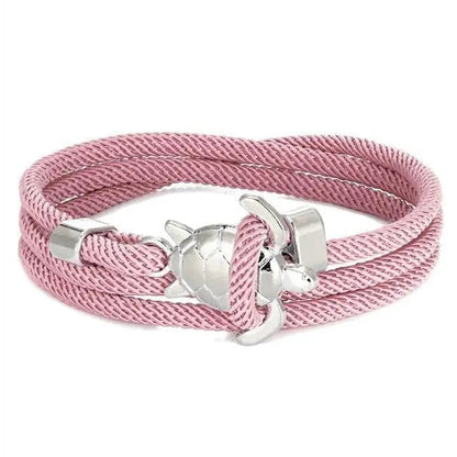 Bracelet fait main avec tortue de mer