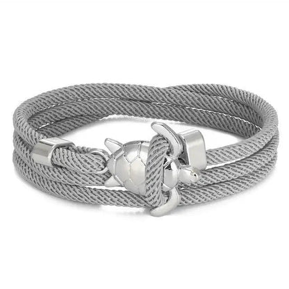 Bracelet fait main avec tortue de mer