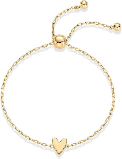 Bracelets Cœur Rayonnant | Or