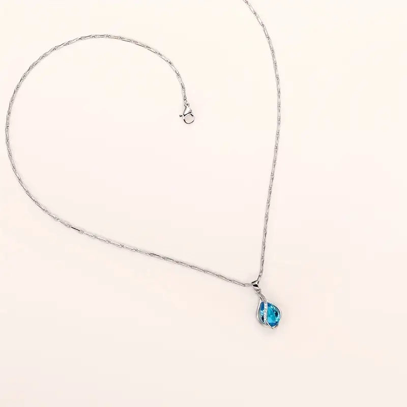 Collier Célestine Vireau en or blanc
