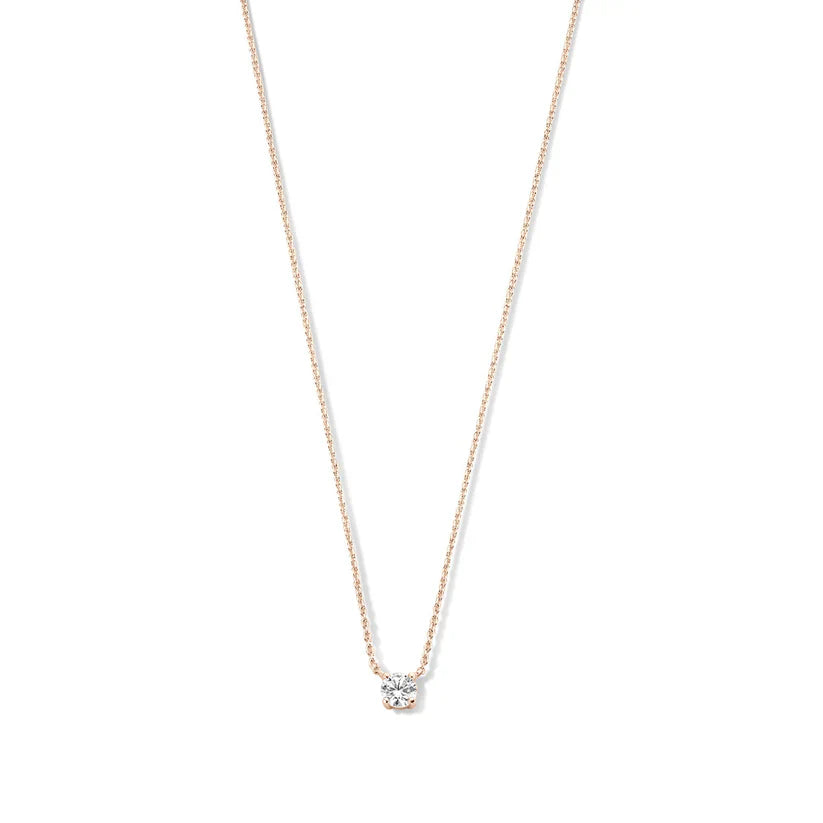Collier Cléa en pierre en or blanc