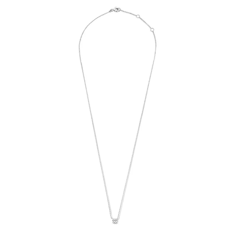 Collier Cléa en pierre en or blanc