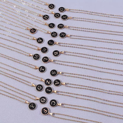 Collier Initial Monette | Or