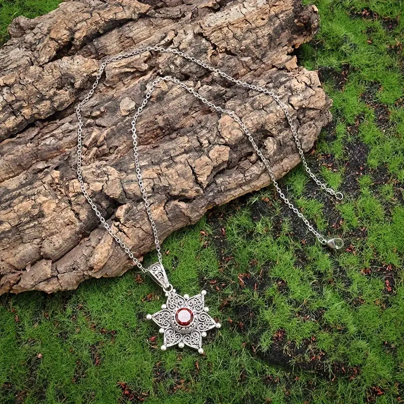 Collier Jessandra Carmelle en or blanc