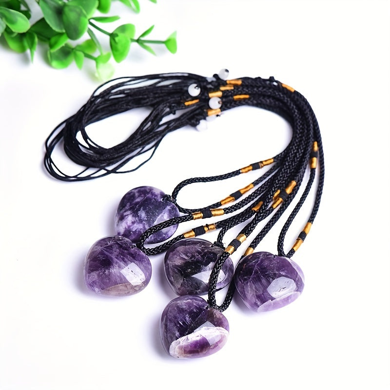 Collier Joanna améthyste en or