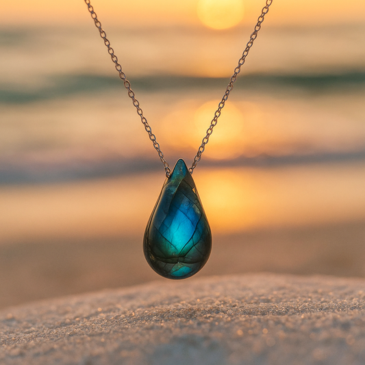Collier Lagune Labradorite