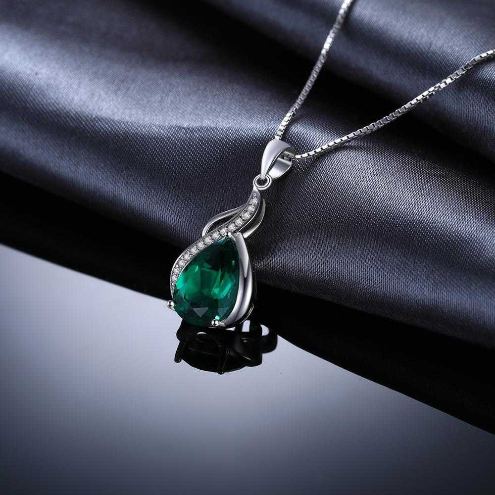 Collier Leonias avec pierre d'émeraude en or