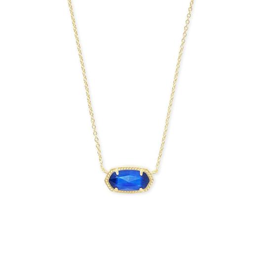 Collier Ovale Classique en Saphir | Or