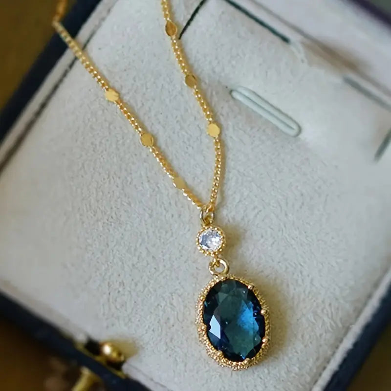 Collier Thessia Lunebray en or