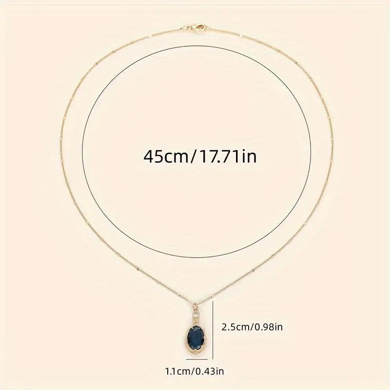 Collier Thessia Lunebray en or