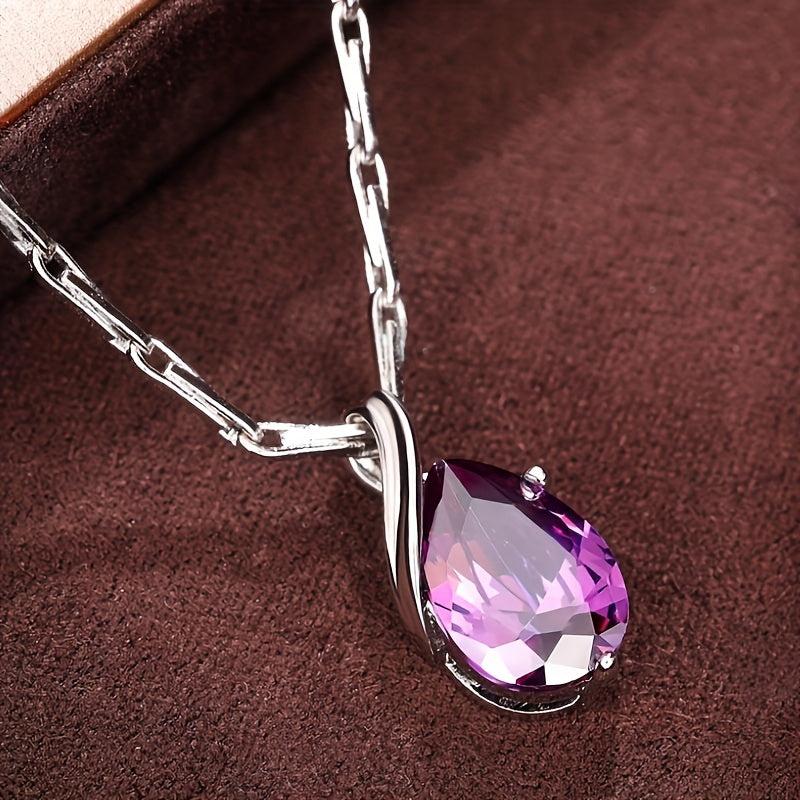 Collier « Verena » avec améthyste en or