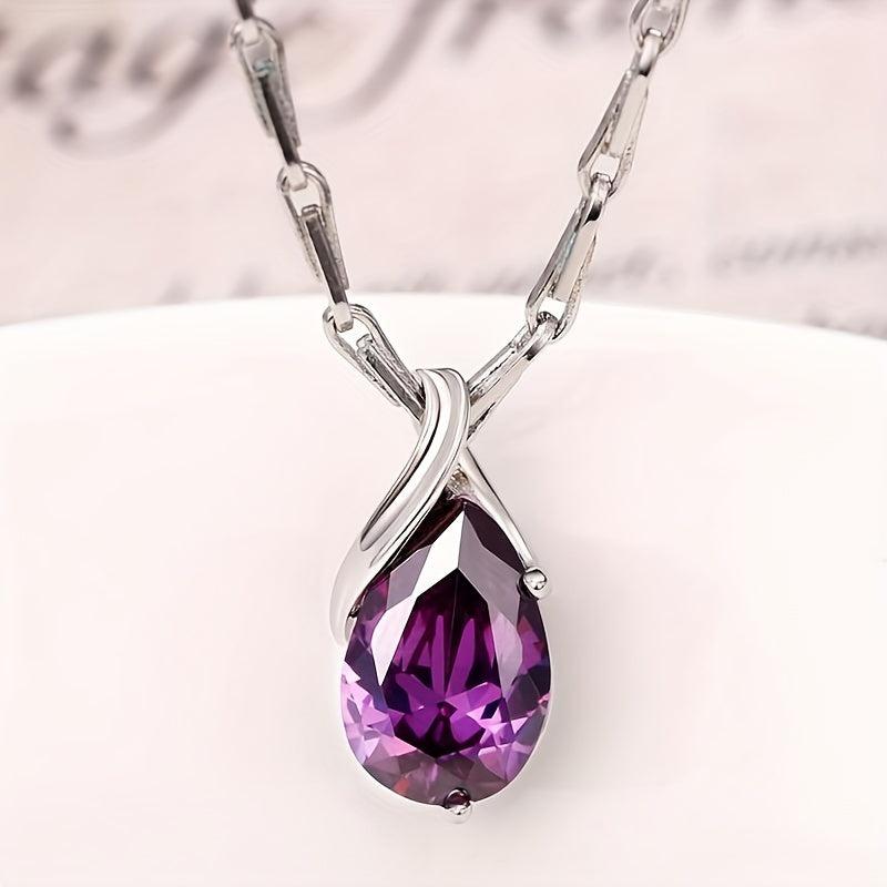 Collier « Verena » avec améthyste en or