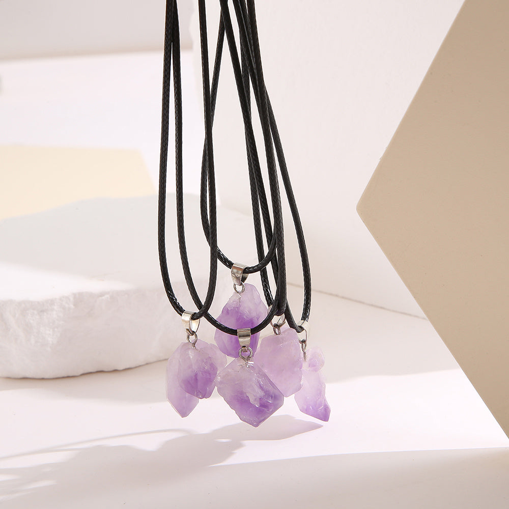 Collier Xana améthyste en or