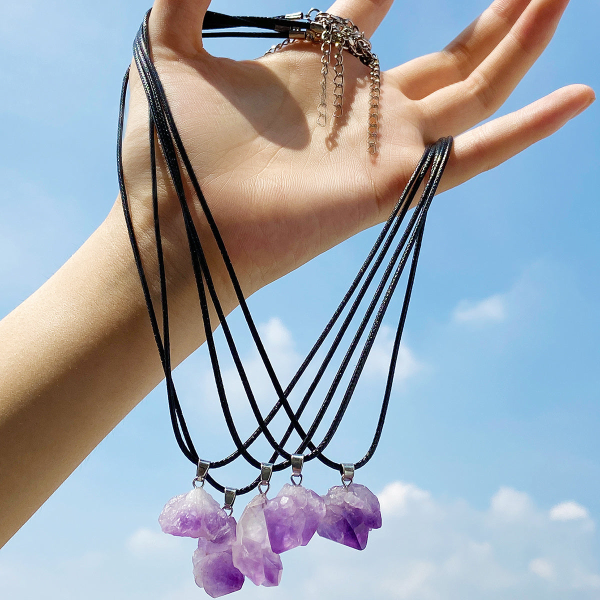 Collier Xana améthyste en or