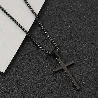Collier avec croix « Foi Élevée »