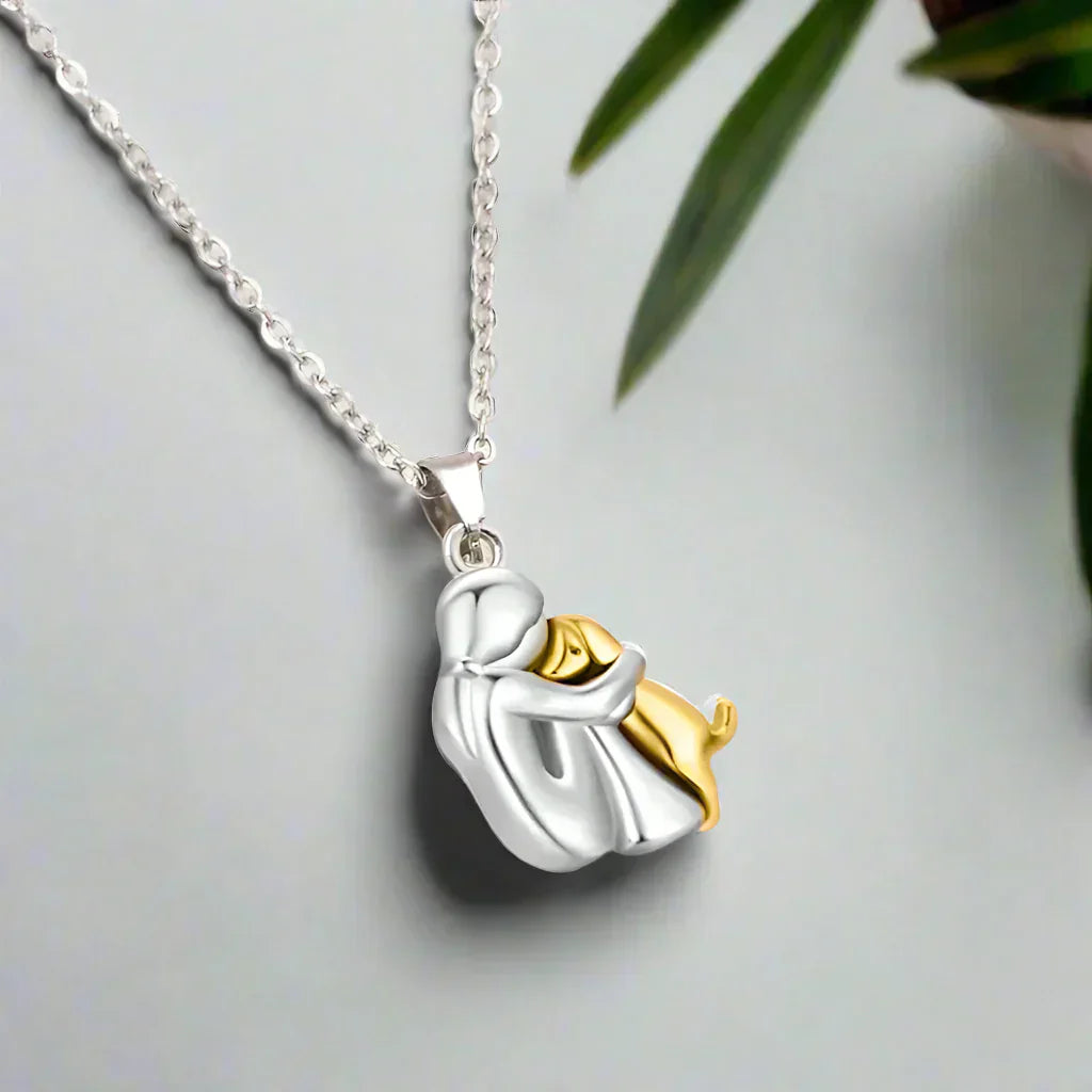 Collier avec pendentif en or