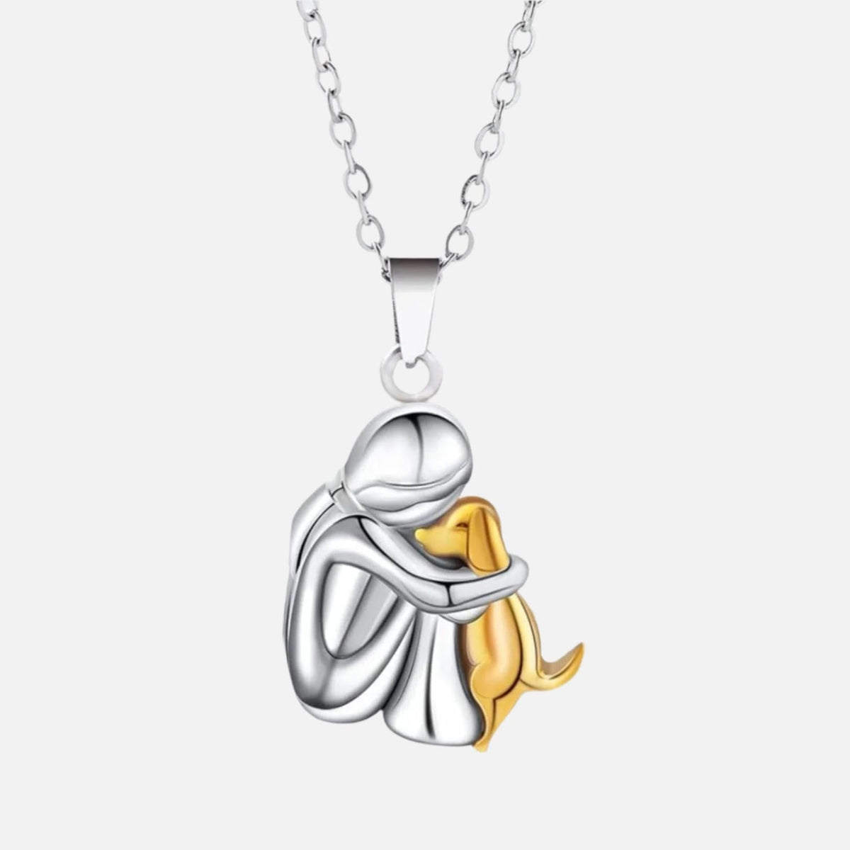 Collier avec pendentif en or