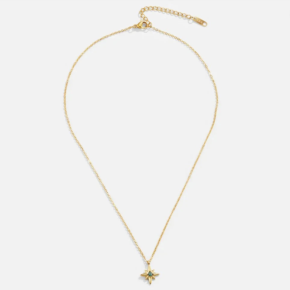 Collier de Gemmes célestes Estelle en or
