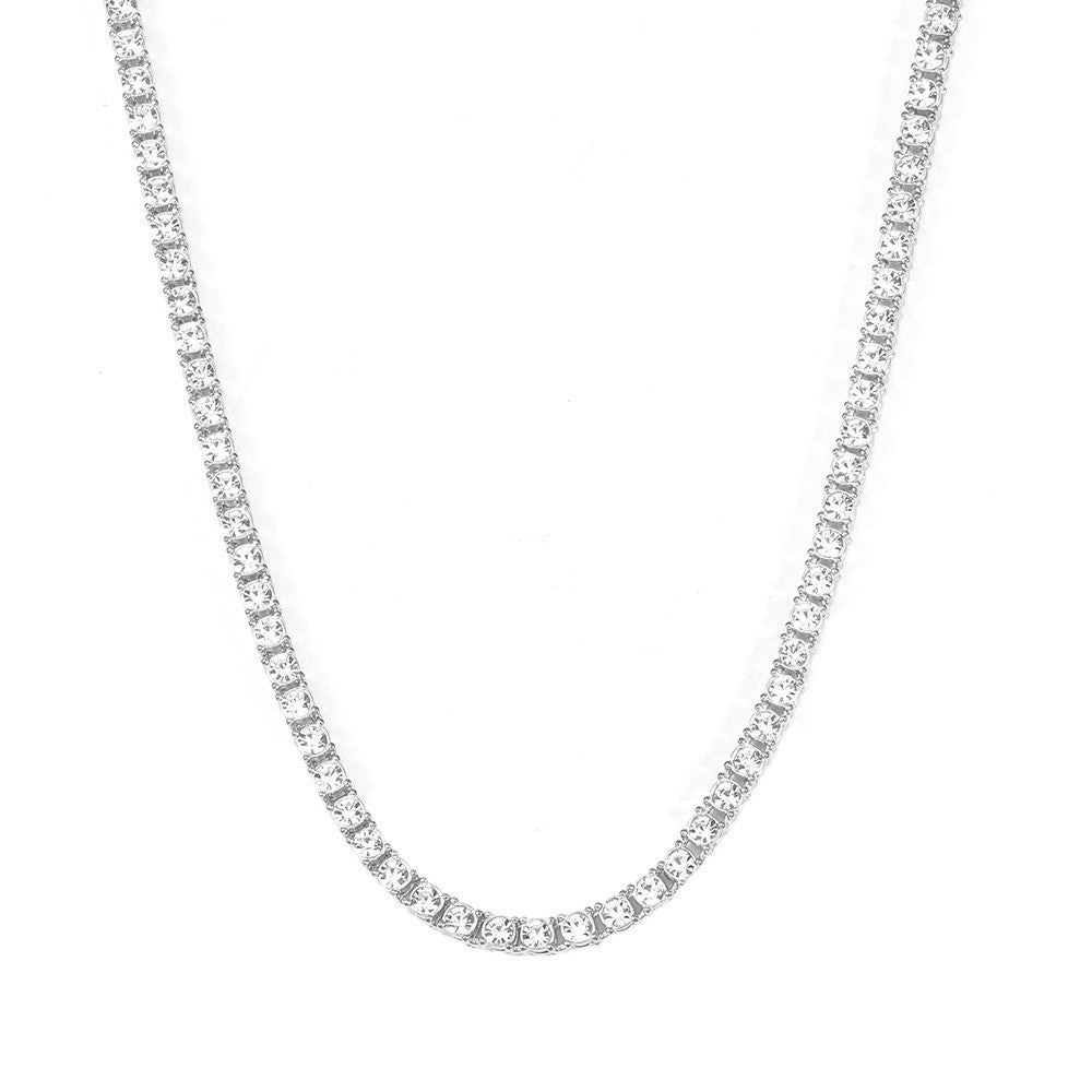 Collier de tennis en or