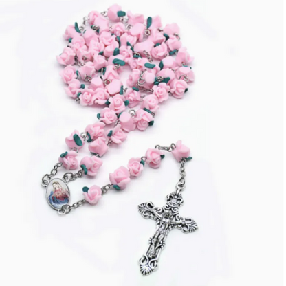 Collier de chapelet avec roues